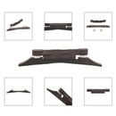 Durable Rosewood Guitar Bridge Mandolin Bridge For Guitar Bass Adjustable JCï¼W