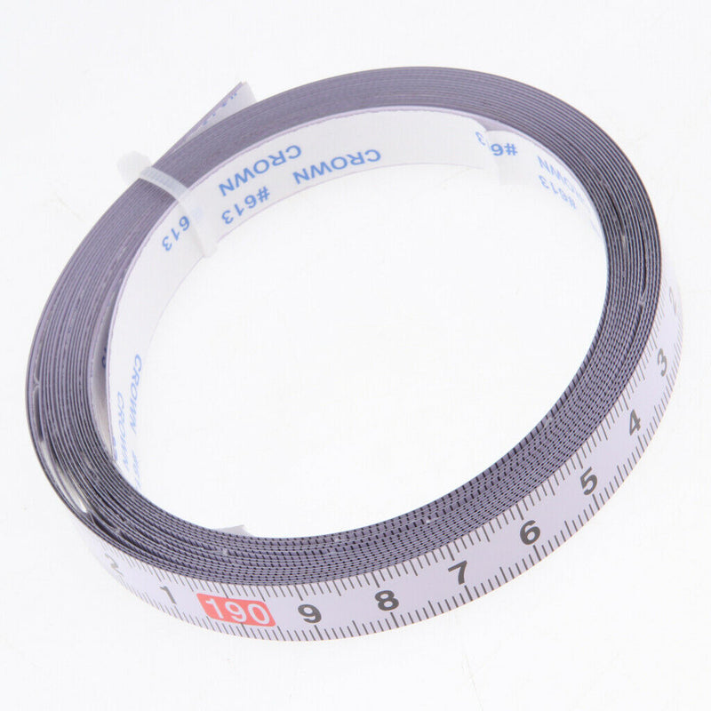 3 Pieces Self Adhesive Miter Saw Track Tape Measure, can be Cut Into Different