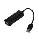 USB 2.0 HUB, 4 Port, with on/off Switch High-speed 480 Mbps Laptop black Ne