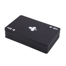 Waterproof Plastic Playing Cards Game Black Poker Polish Poker Star Board GSEAU