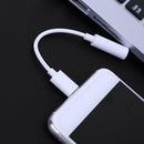 USB 3.1 Type-C Male to 3.5mm Female Earphone Audio Adapter Cable(White) A