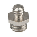 Durable Metal 1/4 Inch Male To 3/8 Inch Male Screw Converter For Photography