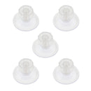 5 Pcs Clear Plastic Sunction Cups for Small Fish Shrimp Isolation Box,Aquarium
