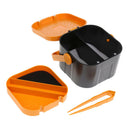 Breathable Fishing Live Bait Box Earthworm Worm Hooks Storage Case with Clip