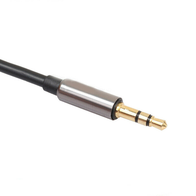 3.5mm Jack Plug AUX Male to 2 x RCA Phone CD player Computer TV Audio Cabl XFC