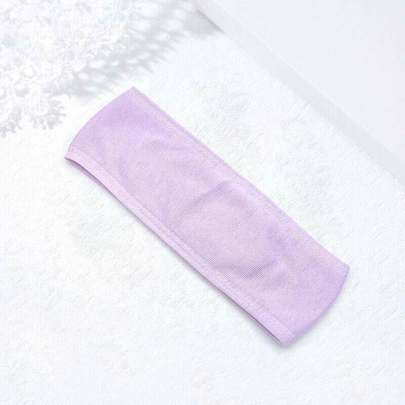 1Pc Women Adjustable Makeup Toweling Hair Wrap Head Band Salon Facial Headband