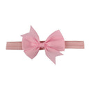 Baby Girl Elastic Bow Hair with Children Hair Band Baby Color Cute Bow Head