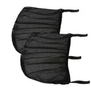 2x Car Sun Shade Cover for Rear Side Window Provides Max UV Protection