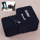 Funny Anti Stress Relief Big USB Enter Key Nap Button Unbreakable  Pillow