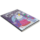 DIY Christmas Snowman Special Shaped Diamond Painting 60 Pages A5 Notebook