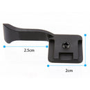 Black Thumb Up Grip for Sony Canon Fujifilm X10 X100 XE1 X-PRO1 O1C LJ