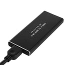 Aluminum Alloy USB 3.0 to M.2 NGFF Hard Drive Enclosure SATA SSD Reader Adapter