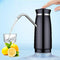 Bottle Water Pump Dispenser Automatic Drinking Black ABS Shell Stainless PHV