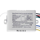 4 Relay 220V Digital Intelligent Wall Lamp Wireless Remote Control Switch