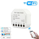 2Pcs Wifi Smart Light Switch Diy Breaker Module Smart Life/Tuya App Remote