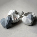 2PCS Silicone Heart Design Storage Box Mold Making Mould Casting Free CraftB Hn