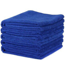 50X Microfiber Cleaning Cloth Blue Towel Set for Car Polishing Auto Det 30x