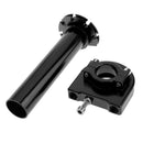 Black 7/8" CNC Aluminum Accelerator Throttle Twist Handle Bar Grip Universal