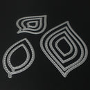 9pcs Leaves Scarpbook Accessory Metal Cutting Die Stencils Craft DIY Tool