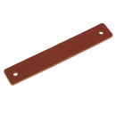 Handmade Leather Door Handle Pull Knob Drawer Furniture Hardware Brown
