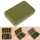4 Grids Portable Fishing Lure Box Plastic Storage Case Waterproof Tackle