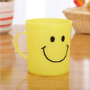 24x Kids Plastic Smiley Face Cups-Handled Mugs Camp/Travel Party Set