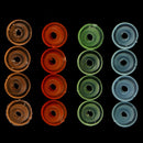 100Pcs/Bag Colorful Rubber Grommets Tattoo Machine Needles Pad Nipple Gromm ME