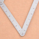 Microblading Permanent Makeup Eyebrow Calipers Stencil Design Golden Ratio Ruler