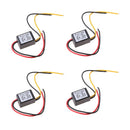 4 Pieces Voltage Reducer DC-DC Buck Converter 12V to 5V Step-down Voltage