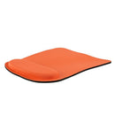 Rectangle Wrist Support Cloth + EVA Mouse Pad Mice Mat For Compute orange
