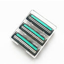 1/36PCS 2 Layers Quality Safety Razor Blades Manual Shaving Shaver Hair RemS Ew