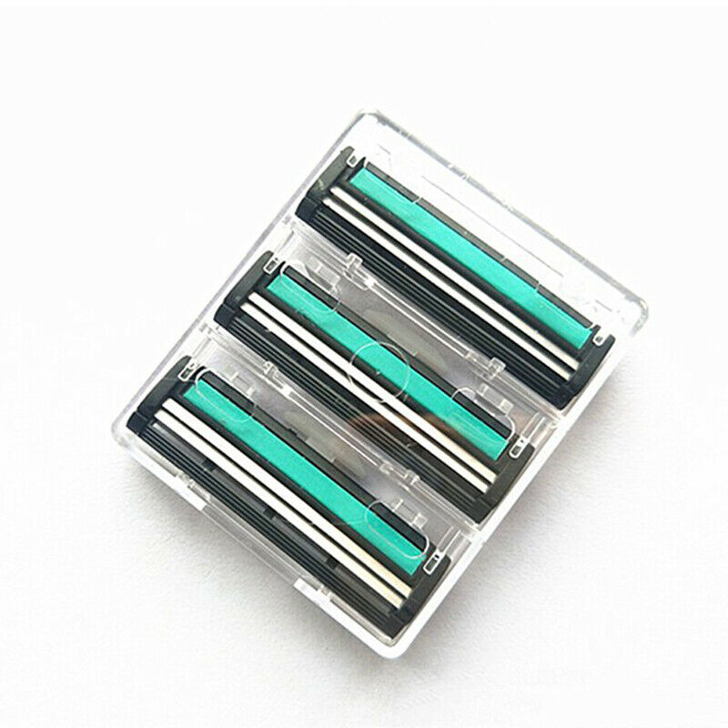 1/36PCS 2 Layers Quality Safety Razor Blades Manual Shaving Shaver Hair RemS Ew