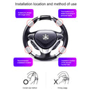 Spinner Knob Black Booster Universal Fit Steering Wheel Metal Bearing Turning