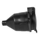 Universal 24V 7 Pin EU Round Socket Plug Connector Adapter for Trailer Auto