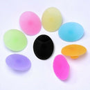 2Pcs Spa Silicone Beauty Wash Pad Skin Scrub Cleaning Pad Wash Face Facial