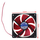 1pc Mini 120x120x25mm DC 12V 0.16A 2 Pin 7-Blade Blower Cooling Fan Cooler ES