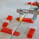 2X(200 Pcs. Leveling Clamps Set Floor Tile Set Spacer Tool for Laying Tiles