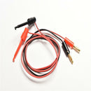 Banana Plug To Test Hook Clip Probe Lead Cable For Multimeter 2pcs RP JR