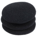 10 pcs sponges protective measures soft black ear cover cushion for headpho T9W9