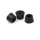 10Pcs 17 x 10mm Round Cabinet Black Rubber Instrument Case Feet Foot Circular LJ