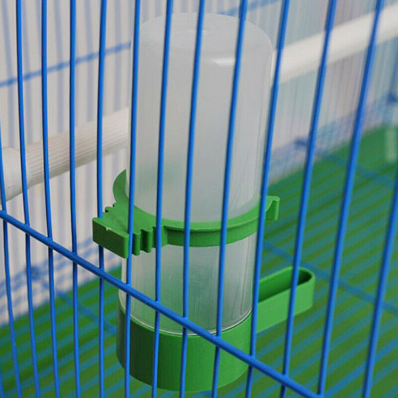 Bird Pet Drinker Feeder Food Waterer Clip for Aviary Cage Budgie Lovebir PRI