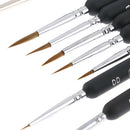 9Pcs art brush painting set acrylic paint oil painting watercolor paint bru%!