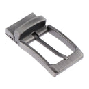 Mens Metal Reversible Belt Buckle Pin Buckle Rectangular Buckle for Casual