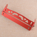 Universal Car Black / Red Number License Plate Frame Holder Bracket Adjustable