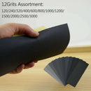 1X(120 To 3000 Assorted Grit Sandpaper For Wood Furniture Finishing, Metal