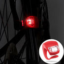 Silicone Bicycle Bike Cycle Safety LED Head Front Rear Tail Light Lamps
