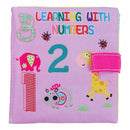 Soft Baby Cloth Book Early Educational Newborn Crib Toys for 0-36 Months In W7B2