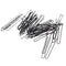 U-shaped Bun Hair Bobby Pin Clip Hair Grips Wavy Salon Hair Grips Pins
