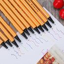 12pcs Colored Pen Set Stabilo Fiber Pen Stationery Office School Supplies New