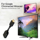 HDMI Male to Female Extension Cable for Google Chromecast Miracast (1pc) A